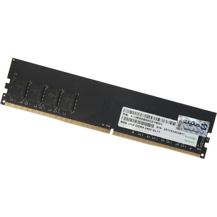 Apacer 8GB(1x8GB) DDR4 2400Mhz CL17 RAM