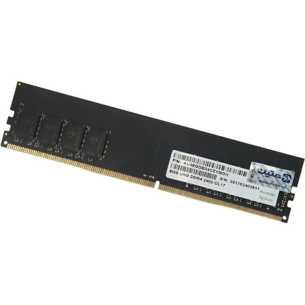رم کامپیوتر اپیسر مدل AU08GGB24CEYBGH ظرفیت 8 گیگابایت Apacer 8GB1x8GB DDR4 2400Mhz CL17 RAM