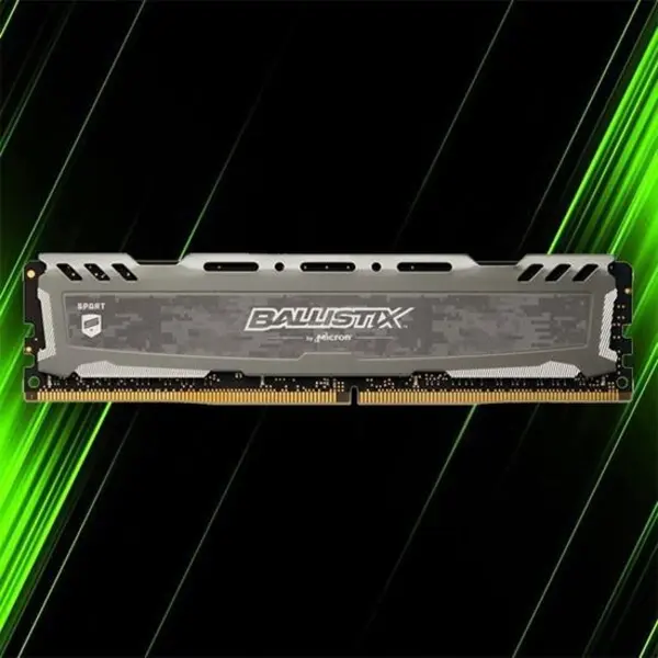 رم کروشیال Ballistix Sport LT Gray 8GB 3200MHz CL16 - 5