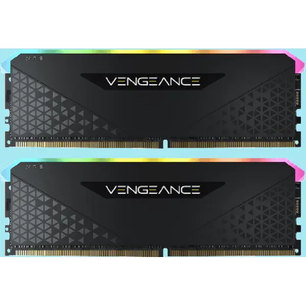 رم CORSAIR VENGEANCE RGB RS 32GBx2 3200MHz CL16 Ram Corsair 32GB Vengeance RS RGB DDR4 3200 CL16 DUAL - 2