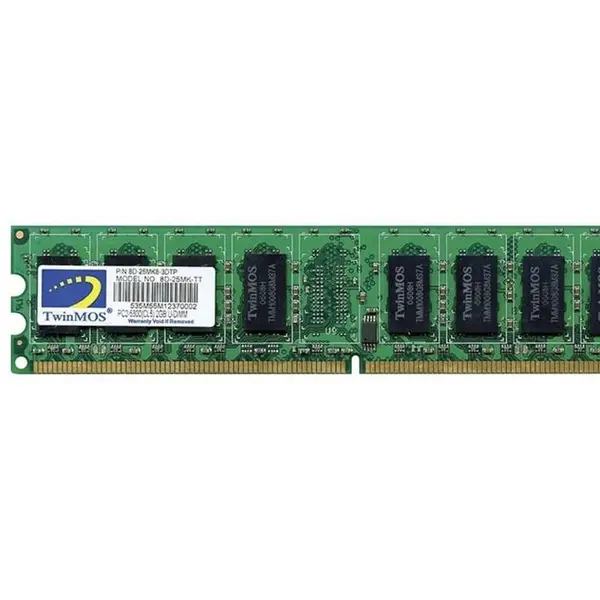 رم کامپیوتر توین موس ddr2 667 RAM (PC) twinmos PC2-5300 CL5 1G