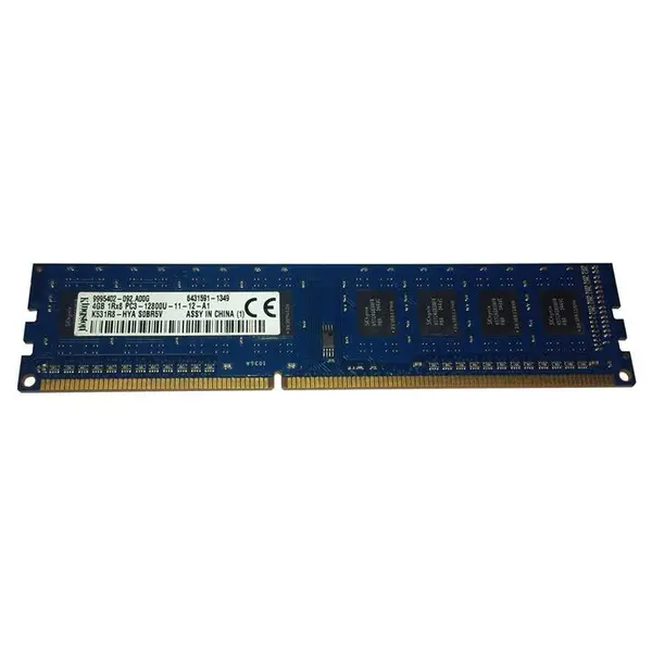 رم کامپیوتر کینگستون مدل DDR3 -12800 1600MHz ظرفیت 4 گیگابایت Kingston DDR3 -12800 1600MHz Desktop RAM 4GB - 2