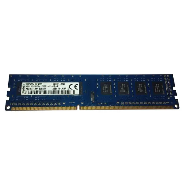 رم کامپیوتر کینگستون مدل DDR3 -12800 1600MHz ظرفیت 4 گیگابایت Kingston DDR3 -12800 1600MHz Desktop RAM 4GB - 5
