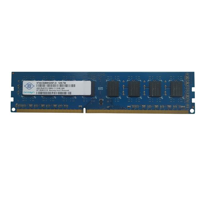 رم دسکتاپ DDR3 تک کاناله 12800 مگاهرتز CL11 نانیا مدل NT4GC64B8HG0NF-D1 ظرفیت 4 گیگابایت