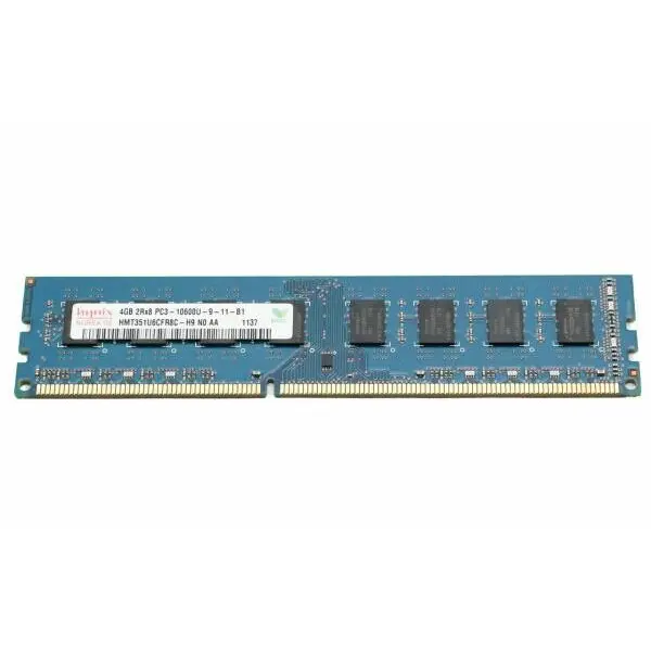 رم کامپیوتر هاینیکس مدل DDR3 1333MHz 240Pin DIMM 10600 ظرفیت 4 گیگابایت hynix 10600 1333MHz Desktop DDR3 RAM 4GB