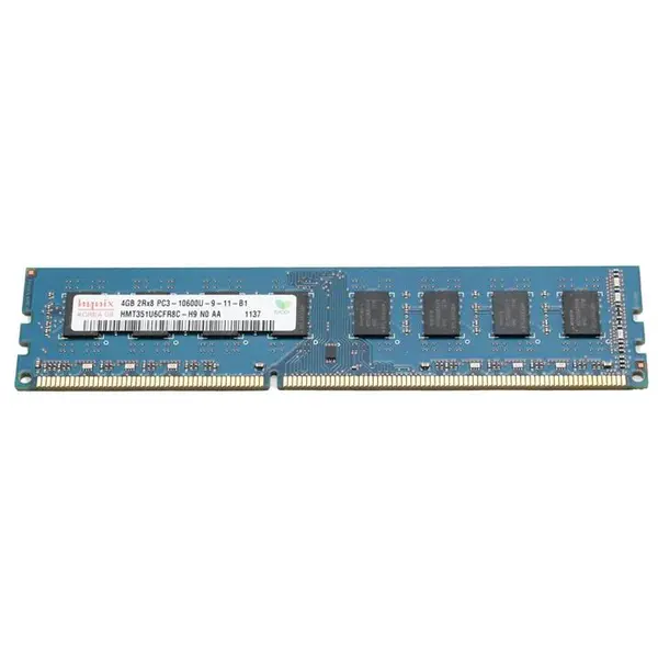 رم کامپیوتر هاینیکس مدل DDR3 1333MHz 240Pin DIMM 10600 ظرفیت 4 گیگابایت hynix 10600 1333MHz Desktop DDR3 RAM 4GB