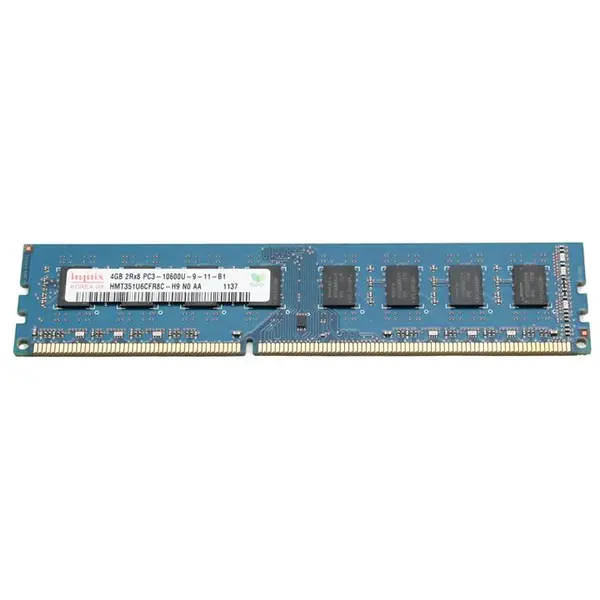رم کامپیوتر هاینیکس مدل DDR3 1333MHz 240Pin DIMM 10600 ظرفیت 4 گیگابایت hynix 10600 1333MHz Desktop DDR3 RAM 4GB