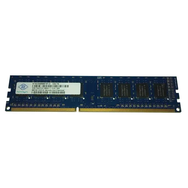رم دسکتاپ DDR3 تک کاناله 1600 مگاهرتز نانیا مدل 12800 ظرفیت 4 گیگابایت NANYA DDR3 -12800 1600MHz Desktop RAM 4GB