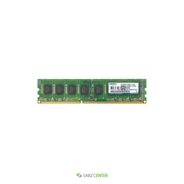 رم دسکتاپ DDR3 تک کاناله 1600 مگاهرتز کینگ مکس ظرفیت 8 گیگابایت Kingmax DDR3 1600MHz Single Channel Desktop RAM - 8GB - 5