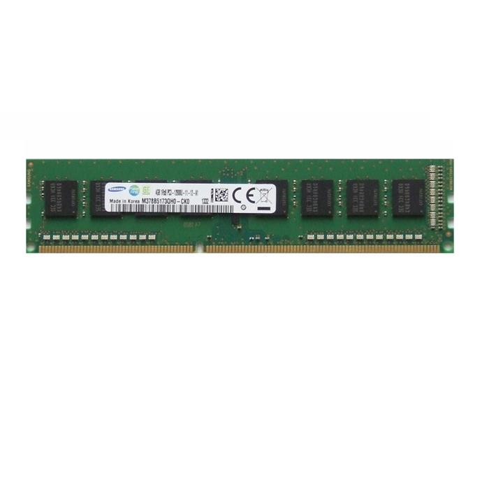رم دسکتاپ DDR3 تک کاناله 1600 مگاهرتز CL12 سامسونگ مدل CK0 ظرفیت 4 گیگابایت