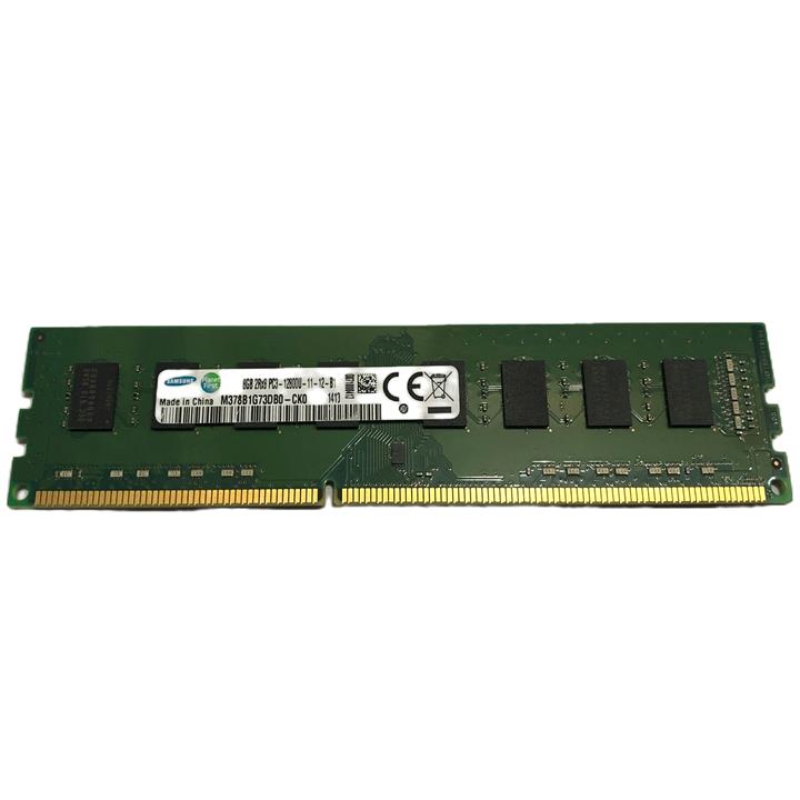 رم دسکتاپ DDR3 تک کاناله 1600 مگاهرتز cl11 سامسونگ مدل Dimm ظرفیت 8 گیگابایت