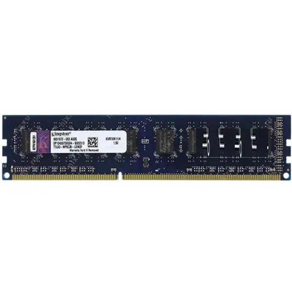 رم دسکتاپ DDR3 تک کاناله 1600 مگاهرتز CL16 کینگستون مدل KVR۱۶N۱۱/۴ ظرفیت 4 گیگابایت