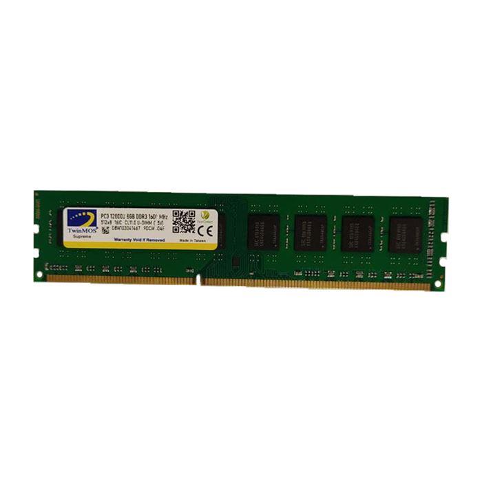 TwinMos D8W103041467 8GB DDR3 1600MHz CL11 Desktop Ram