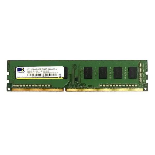 رم دسکتاپ DDR3 تک کاناله 1600 مگاهرتز توین موس مدل Mainstream ظرفیت 4 گیگابایت TwinMos Mainstream DDR3 1600MHz Single Channel Desktop RAM- 4GB - 5