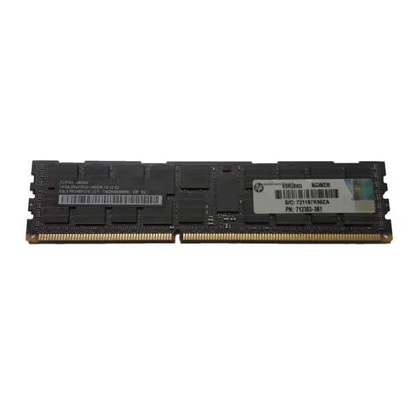 رم دسکتاپ DDR3 دو کاناله 1866 مگاهرتز ECC اچ پی مدل PC3-14900 ظرفیت 16 گیگابایت HP 16GB 1X16GB 1866MHZ PC3-14900 CL13 ECC REGISTERED DUAL RANK DDR3 SDRAM 240-PIN DIMM - 5