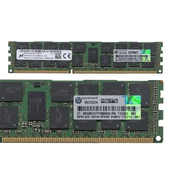 رم دسکتاپ DDR3 دو کاناله 1866 مگاهرتز ECC اچ پی مدل PC3-14900 ظرفیت 16 گیگابایت HP 16GB 1X16GB 1866MHZ PC3-14900 CL13 ECC REGISTERED DUAL RANK DDR3 SDRAM 240-PIN DIMM - 4