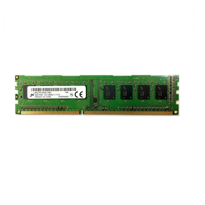 رم کامپیوتر DDR3L تک کاناله 1600 مگاهرتز CL11 میکرون مدل 12800U ظرفیت 4 گیگابایت