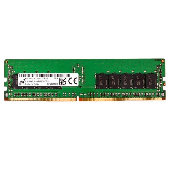 رم کامپیوتر DDR4 تک کاناله 2133 مگاهرتز CL15 میکرون مدل MTA18ASF1G72PDZ-2G1B1 ظرفیت 8 گیگابایت