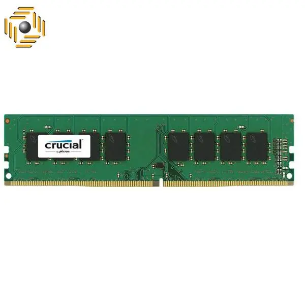 رم دسکتاپ DDR4 تک کاناله 2400 مگاهرتز کروشیال ظرفیت 8 گیگابایت Crucial DDR4 2400MHz Desktop RAM - 8GB - 3