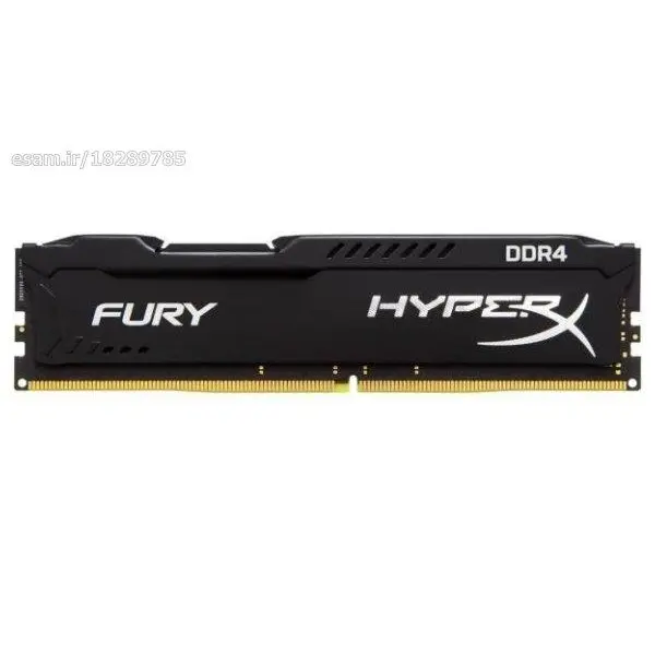 رم دسکتاپ DDR4 تک کاناله 2400 مگاهرتز کینگستون ظرفیت 8 گیگابایت Kingston DDR4 2400MHz Single Channel Desktop RAM - 8GB - 2