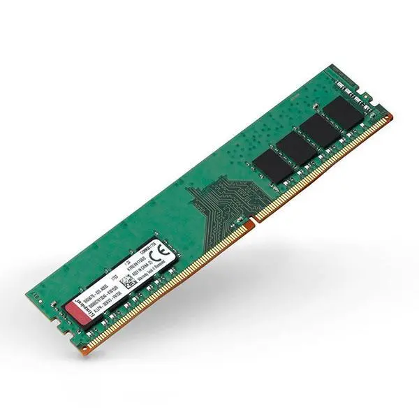 رم دسکتاپ DDR4 تک کاناله 2400 مگاهرتز CL17 کینگستون مدل KVR24N17S8 ظرفیت 4 گیگابایت Kingston KVR24N17S8 DDR4 2400MHz CL17 Single Channel Desktop RAM - 4GB - 2