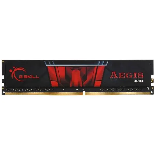 رم دسکتاپ DDR4 تک کاناله 2400 مگاهرتز CL15 جی اسکیل مدل Aegis ظرفیت 4 گیگابایت G.SKILL AEGIS DDR4 4GB 2400MHz CL15 Single Channel Ram - 3