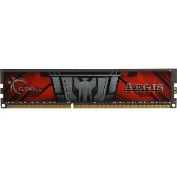رم دسکتاپ DDR4 تک کاناله 2400 مگاهرتز CL17 جی اسکیل مدل AEGIS ظرفیت 8 گیگابایت G.SKILL AEGIS DDR4 2400MHz CL17 Single Channel Desktop RAM - 8GB