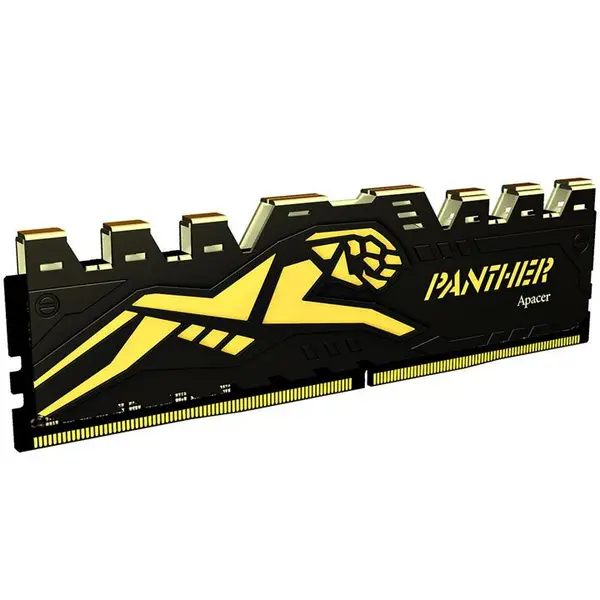 رم دسکتاپ DDR4 تک کاناله 2400 مگاهرتز CL17 ای دیتا مدل Panther ظرفیت 4 گیگابایت Apacer Panther DDR4 2400MHz CL17 Single Channel Desktop RAM - 4GB - 5