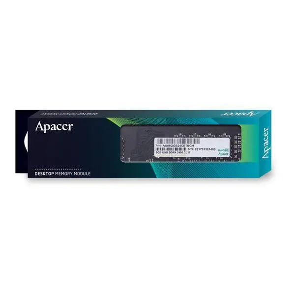 رم دسکتاپ DDR4 تک کاناله 2400 مگاهرتز CL16 اپیسر مدل Panther ظرفیت 8 گیگابایت Apacer Panther DDR4 2400MHz CL16 Single Channel Desktop RAM - 8GB - 2