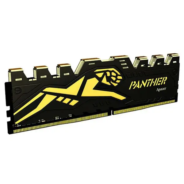 رم دسکتاپ DDR4 تک کاناله 2400 مگاهرتز CL17 ای دیتا مدل Panther ظرفیت 4 گیگابایت Apacer Panther DDR4 2400MHz CL17 Single Channel Desktop RAM - 4GB