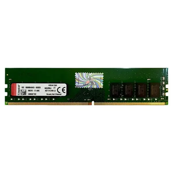 رم دسکتاپ DDR4 تک کاناله 2400 مگاهرتز CL17 کینگستون مدل KVR24N17D8 ظرفیت 16 گیگابایت RAM: Kingston KVR 16GB DDR4 2400MHz CL17 - 3