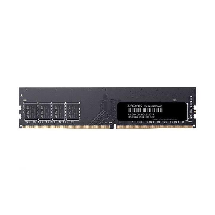 رم دسکتاپ DDR4 تک کاناله فرکانس 2666 مگاهرتز زاداک حافظه 4 گیگابایت