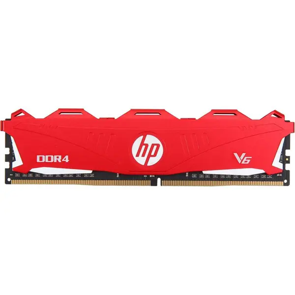 رم دسکتاپ DDR4 تک کاناله 2666 مگاهرتز CL18 اچ پی مدل V6 ظرفیت 16 گیگابایت V6 DDR4 16GB 2666MHz CL18 Single Desktop RAM - 2