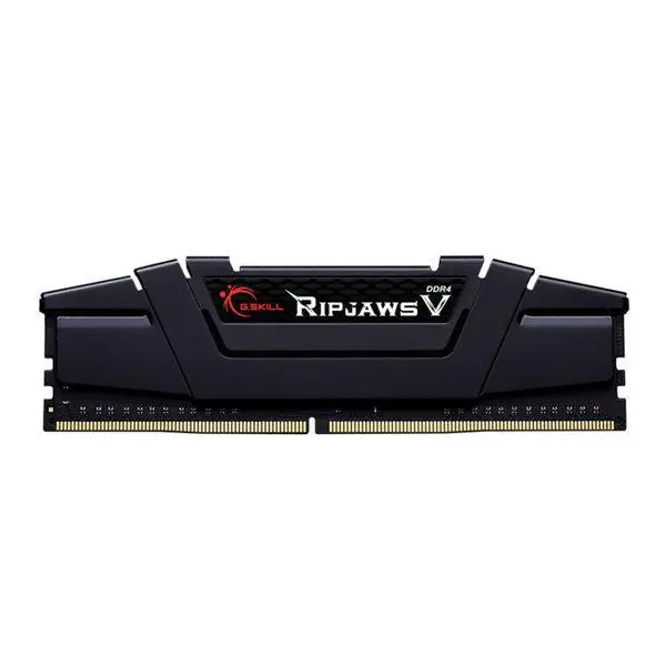رم دسکتاپ DDR4 تک کاناله 3200 مگاهرتز CL16 جی اسکیل مدل Ripjaws V ظرفیت 32 گیگابایت G.SKILL RIPJAWS V DDR4 3200MHz CL16 single Channel Desktop RAM 32GB - 5
