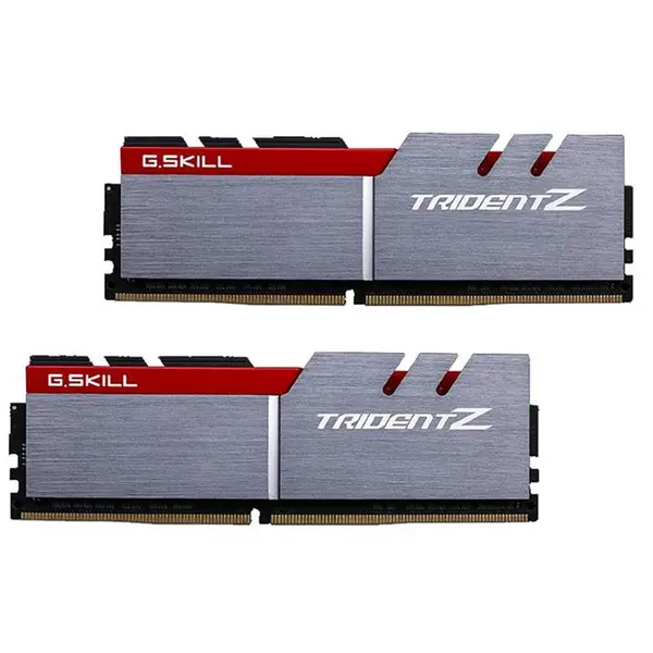 رم دسکتاپ DDR4 دو کاناله 3200 مگاهرتز CL16 جی اسکیل مدل Trident Z ظرفیت 16 گیگابایت G.SKILL Trident Z DDR4 3200MHz CL16 Dual Channel Desktop RAM - 16GB