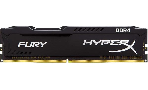 Kingston HyperX Fury Black DDR4 3200MHz CL18 Single Channel Desktop RAM 16GB