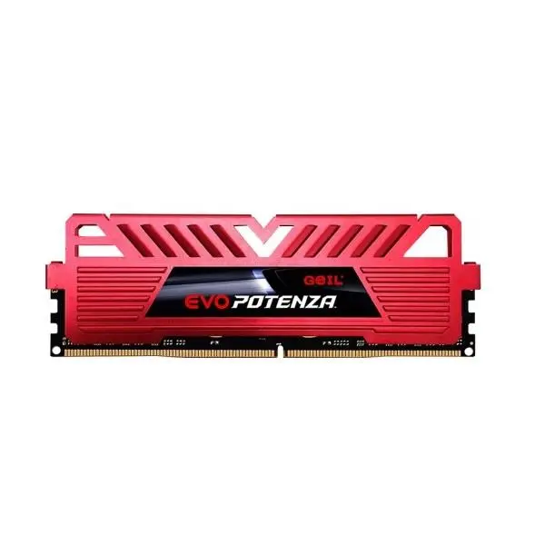 رم دسکتاپ DDR4 دو کاناله 3200 مگاهرتز CL16 گیل مدل Potenza Geil Evo Potenza DDR4 3200MHz CL16 Dual Channel Desktop RAM - 16GB