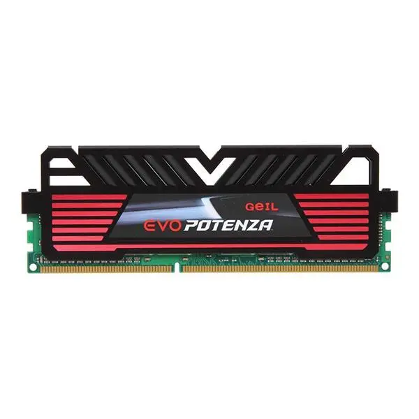 رم دسکتاپ DDR4/ دو کاناله 3200 مگاهرتز/ geil-CL16 /مدل Evo Potenza / ظرفیت 32 گیگابایت RAM: Geil EVO Potenza 2×16GB=32GB DDR4 3200MHz CL16 - 4