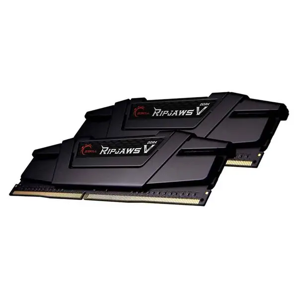 رم دسکتاپ DDR4 دو کاناله 3600 مگاهرتز CL18 جی اسکیل مدل RIPJAWS V ظرفیت 64 گیگابایت RAM: GSkill Ripjaws V 64GB Dual DDR4 3600MHz CL18