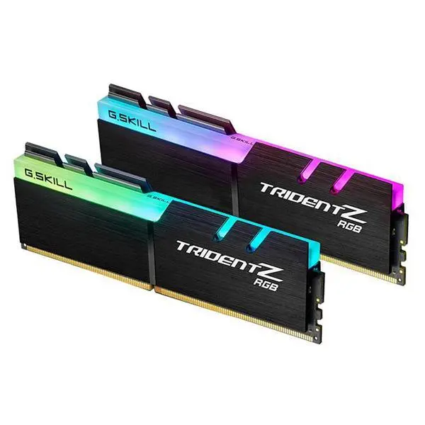 رم دسکتاپ DDR4 دو کاناله 3600 مگاهرتز CL18 جی اسکیل مدل Trident Z RGB ظرفیت 32 گیگابایت G.SKILL Trident Z RGB DDR4 3600Mhz CL18 Dual Channel Desktop RAM 32GB