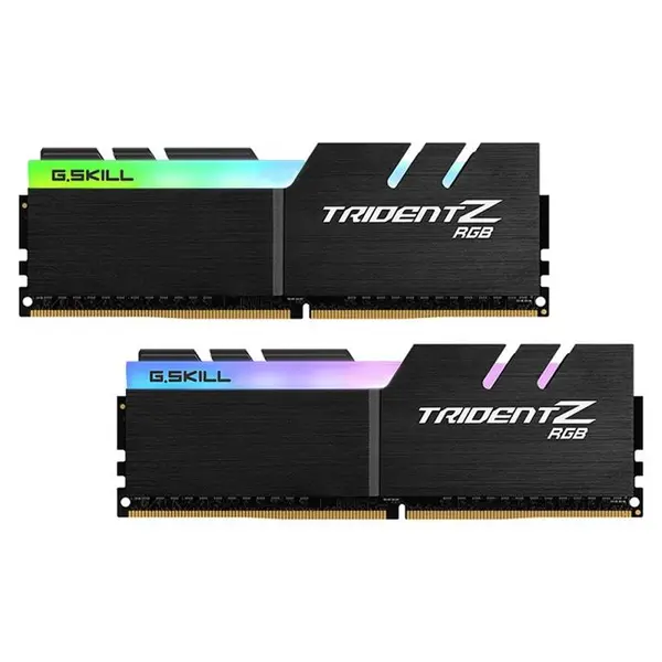 رم دسکتاپ DDR4 دو کاناله 3600 مگاهرتز CL18 جی اسکیل مدل TRIDENT Z RGB ظرفیت 16 گیگابایت RAM: GSkill Trident Z RGB 2×8GB=16GB DDR4 3600MHz CL18 - 3