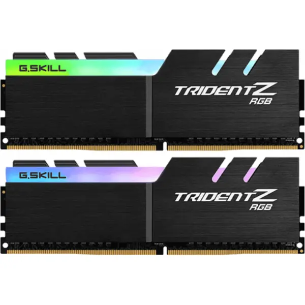 رم دسکتاپ DDR4 دو کاناله 3600 مگاهرتز CL18 جی اسکیل مدل Trident Z RGB ظرفیت 32 گیگابایت G.SKILL Trident Z RGB DDR4 3600Mhz CL18 Dual Channel Desktop RAM 32GB