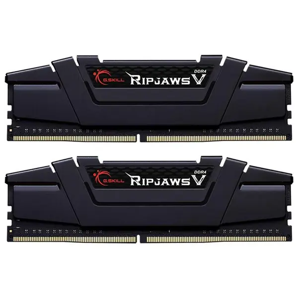 رم دسکتاپ DDR4 دو کاناله G-Skill Ripjaws V 32GB 4000Mhz CL18 GSkill Ripjaws V 32GB DDR4 4000MHz CL18 DUAL - 4