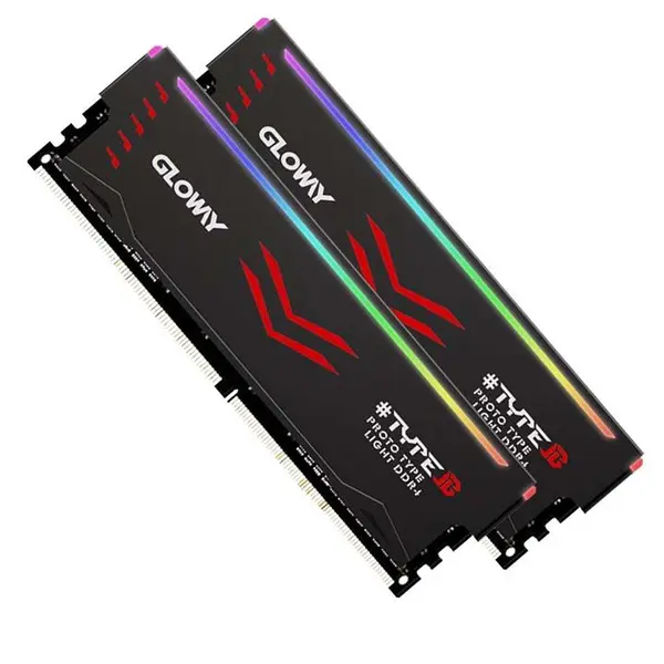 رم گلووی DDR4 Type B Series RGB 16GB Dual 3200MHz CL17 رم گلووی DDR4 Type B Series RGB 16GB Dual 3200MHz CL17