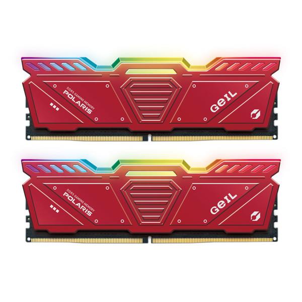 رم گیل دسکتاپ DDR5 32GB دو کاناله 4800 CL40 POLARIS RGB