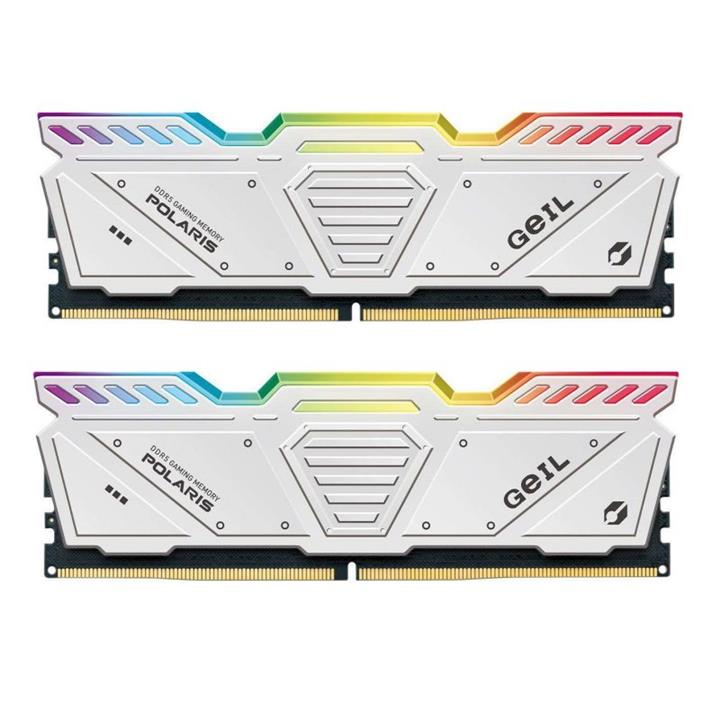 رم گیل دسکتاپ DDR5 32GB دو کاناله 4800 CL40 POLARIS RGB