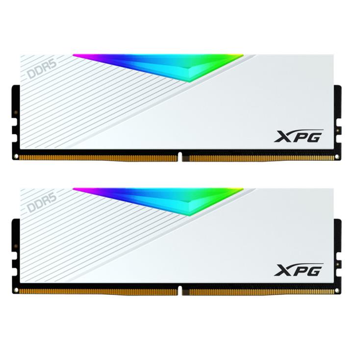 Adata XPG LANCER RGB WHITE DRAM MODULE Dual Channel 5200 MHz CL38 U-DIMM Ram -32GB