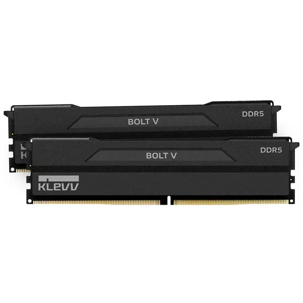 رم دسکتاپ DDR5 کلو 6400MHz مدل KLEVV VBOLT V ظرفیت 2×16 گیگابایت