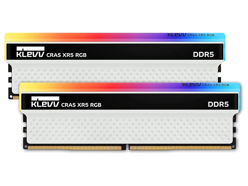 رم دسکتاپ DDR5 کلو 7200MHz مدل Klevv Cras XR5 RGB ظرفیت 2×16 گیگابایت