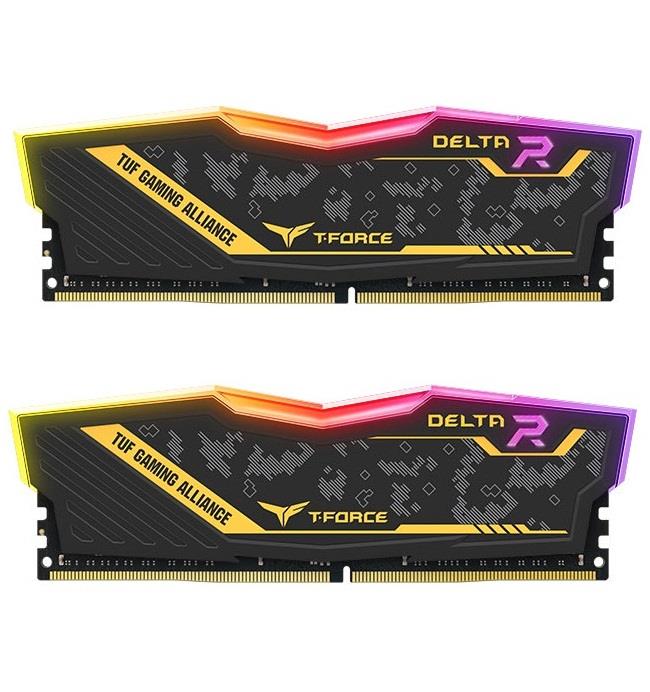 Team Group DELTA TUF Gaming Alliance RGB 32GB(2x16GB) DDR4 3200MHz CL16 Desktop RAM